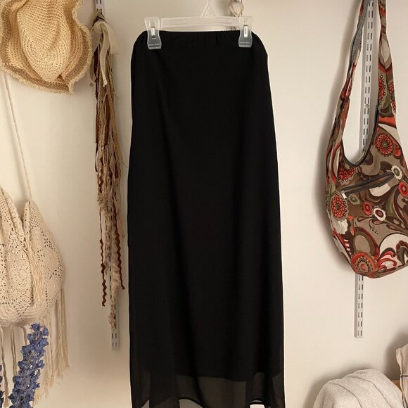 Smocked Chiffon Bridesmaid Dress - Picture 4 of 8